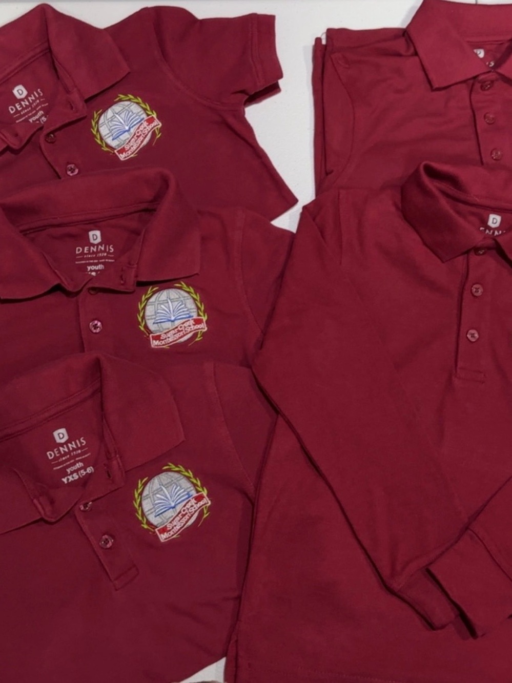 Sugar Creek Montessori Uniform Shirts